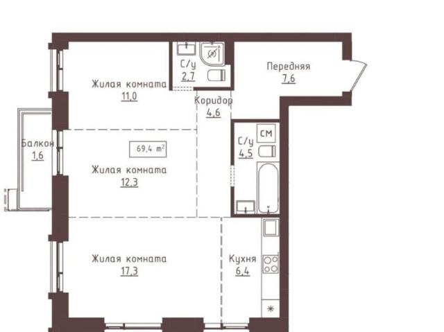 Квартира продажа в Барнаул, Алтайский Край