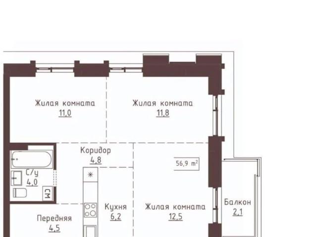 Квартира продажа в Барнаул, Алтайский Край