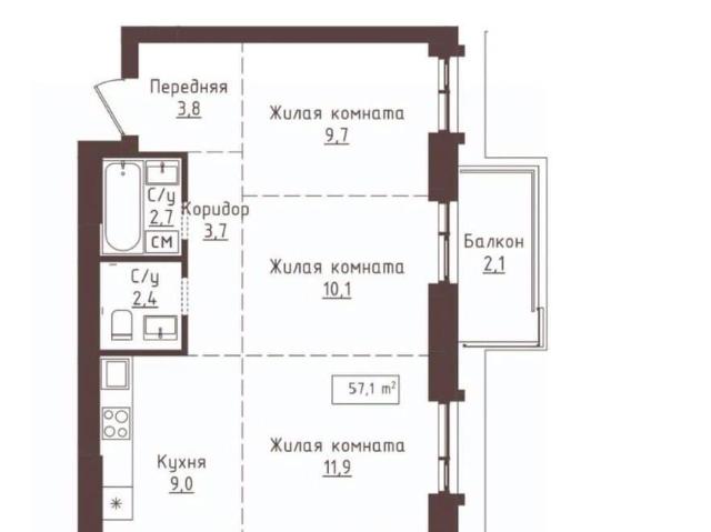 Квартира продажа в Барнаул, Алтайский Край