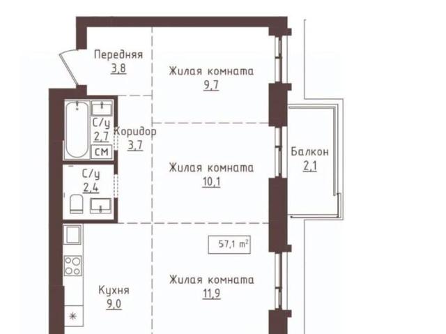 Квартира продажа в Барнаул, Алтайский Край