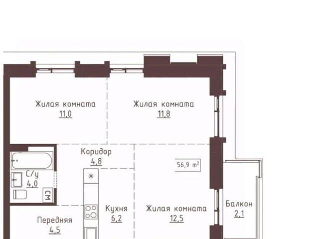 Квартира продажа в Барнаул, Алтайский Край