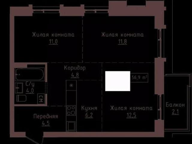 Квартира продажа в Железнодорожный район, Барнаул