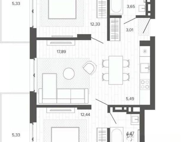 Квартира продажа в Барнаул, Алтайский Край