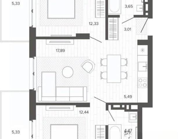 Квартира продажа в Барнаул, Алтайский Край