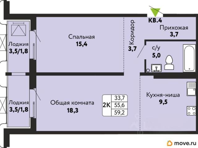 Квартира продажа в Барнаул, Алтайский Край