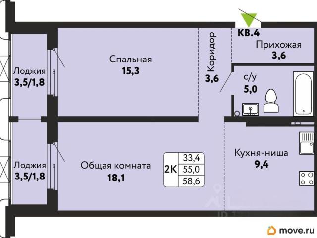 Квартира продажа в Барнаул, Алтайский Край