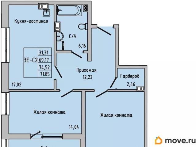Квартира продажа в Батайск, Ростовская область