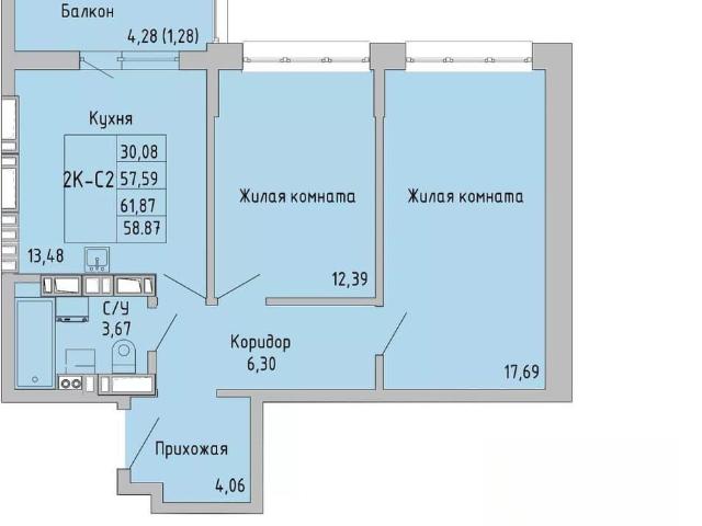 Квартира продажа в Батайск, Ростовская область