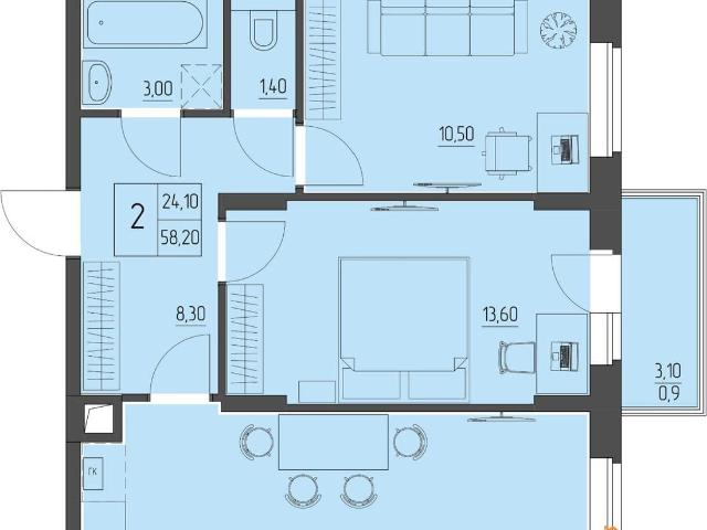 Квартира продажа в Батайск, Ростовская область