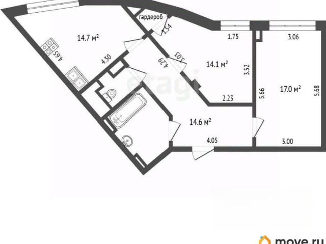 Квартира продажа в Западный округ, Белгород