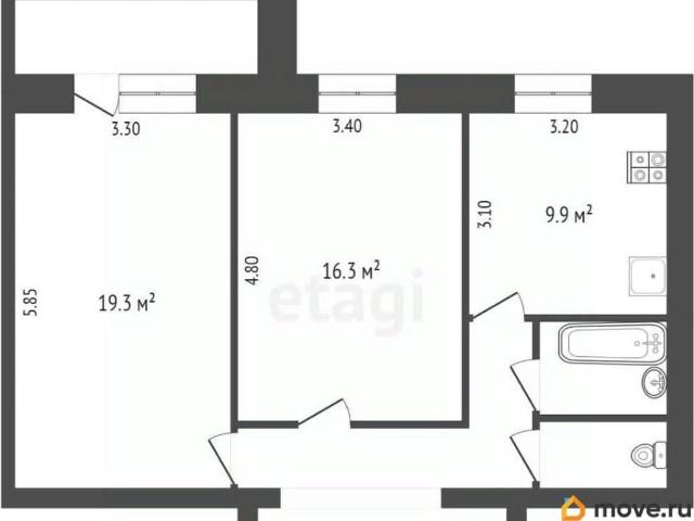 Квартира продажа в Западный округ, Белгород