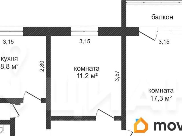 Квартира продажа в Западный округ, Белгород