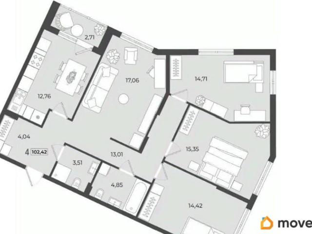 Квартира продажа в Березовский, Свердловская область