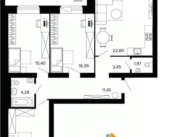 Квартира продажа в Березовский, Свердловская область