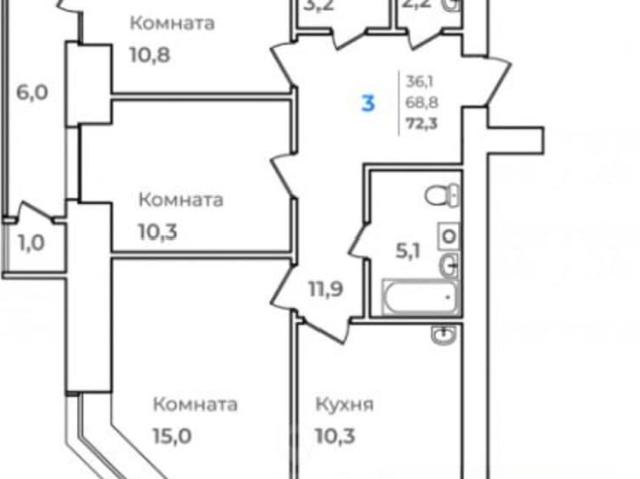 Квартира продажа в Благовещенск, Амурская область