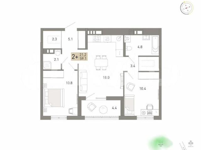 Квартира продажа в Брянск, Брянская область