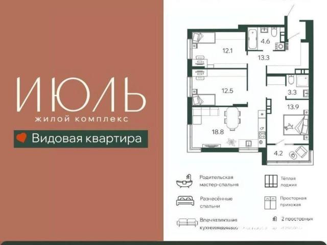 Квартира продажа в Брянск, Брянская область