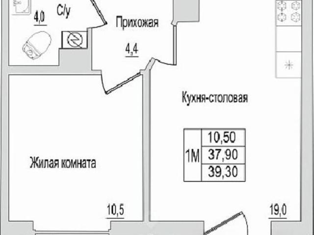Квартира продажа в Борисовичи, Псковский район