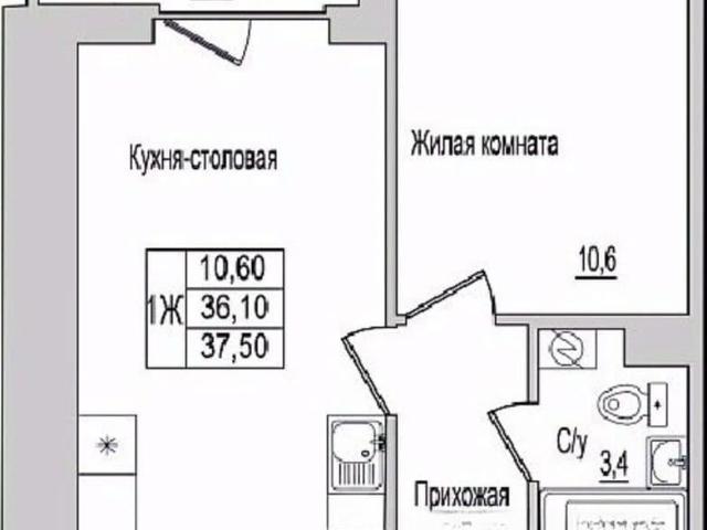 Квартира продажа в ЖК «Европа», Борисовичи