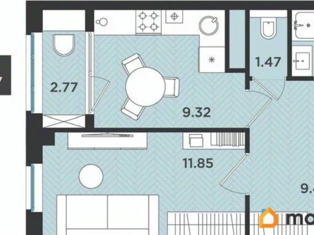 Квартира продажа в Касимово Д, Ленинградская область