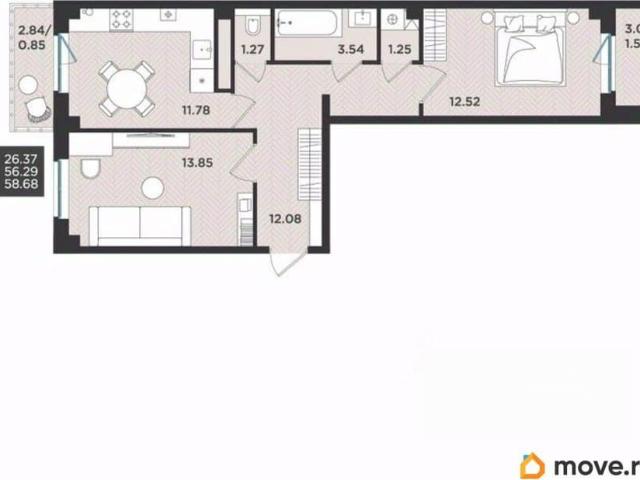 Квартира продажа в Касимово Д, Ленинградская область