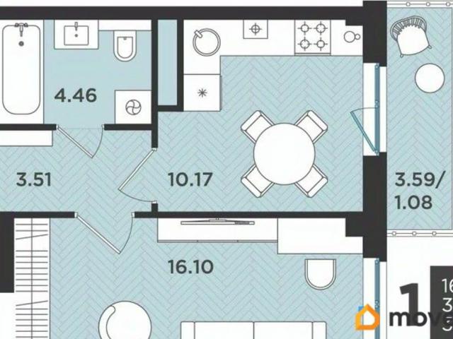 Квартира продажа в Касимово Д, Ленинградская область