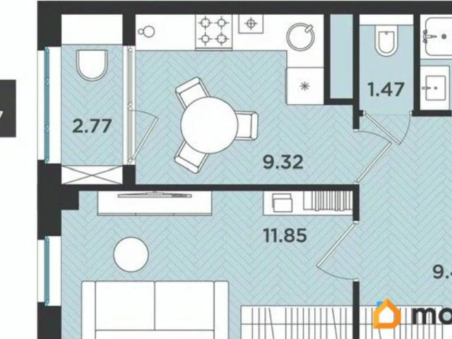 Квартира продажа в Касимово Д, Ленинградская область