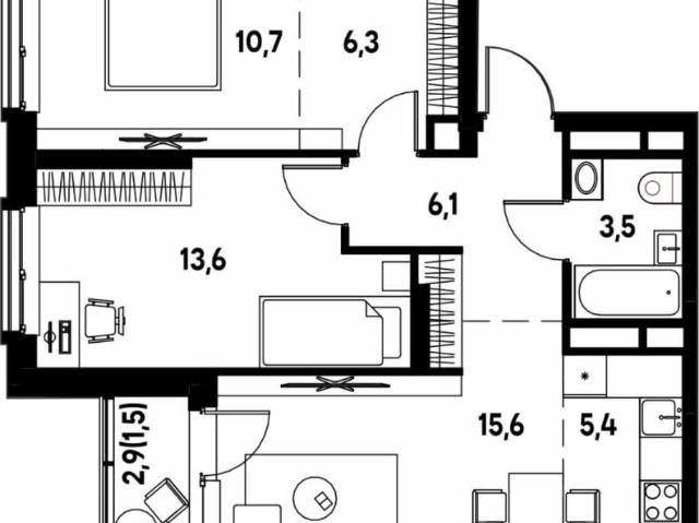 Квартира продажа в Кондратово, Пермский Край