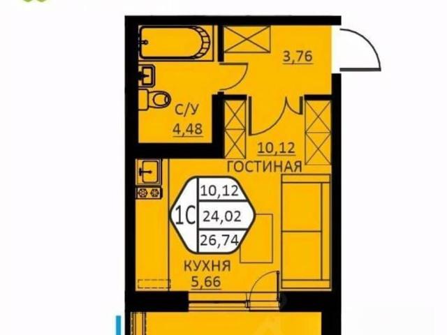 Квартира продажа в Кондратово, Пермский Край