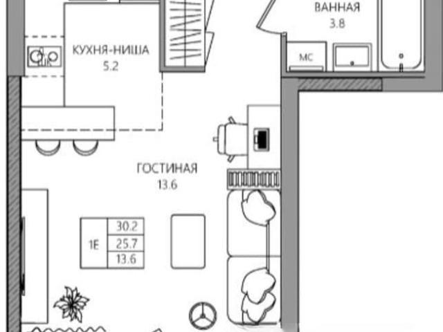 Квартира продажа в Кондратово, Пермский Край