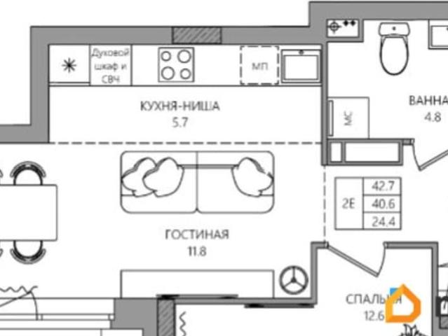 Квартира продажа в Кондратово, Пермский Край