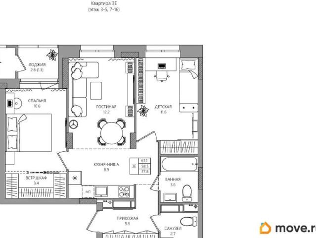 Квартира продажа в Кондратово, Пермский Край