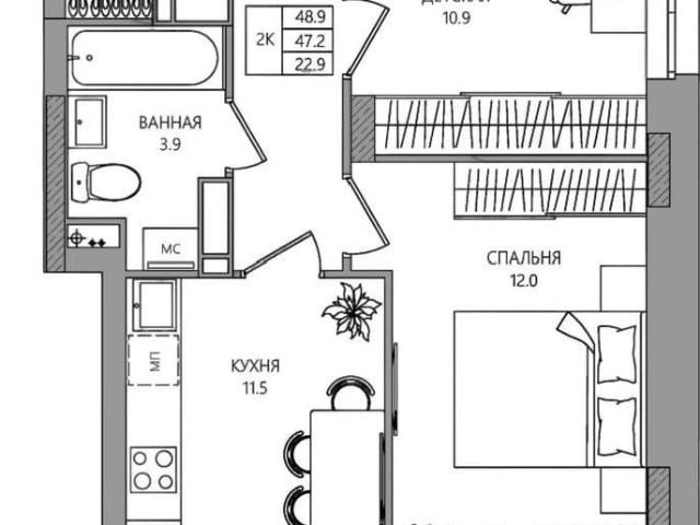 Квартира продажа в Кондратово, Пермский Край