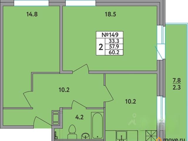 Квартира продажа в Мурино, Ленинградская область