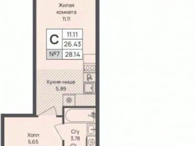 Квартира продажа в Новое Девяткино, Ленинградская область
