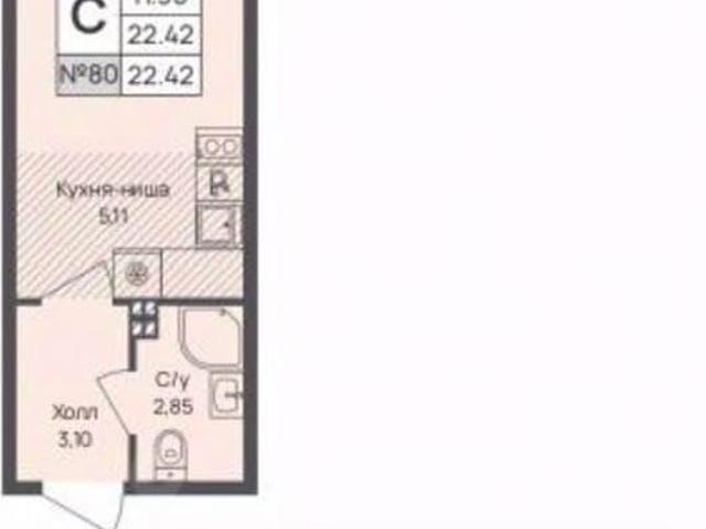 Квартира продажа в Новое Девяткино, Ленинградская область