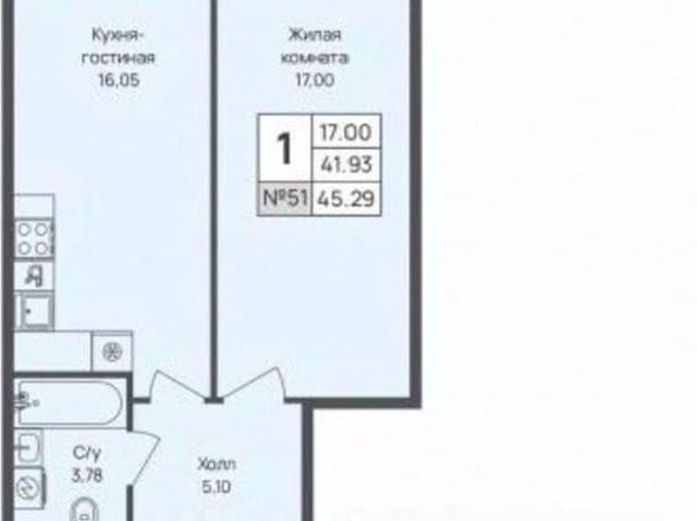 Квартира продажа в Новое Девяткино, Ленинградская область