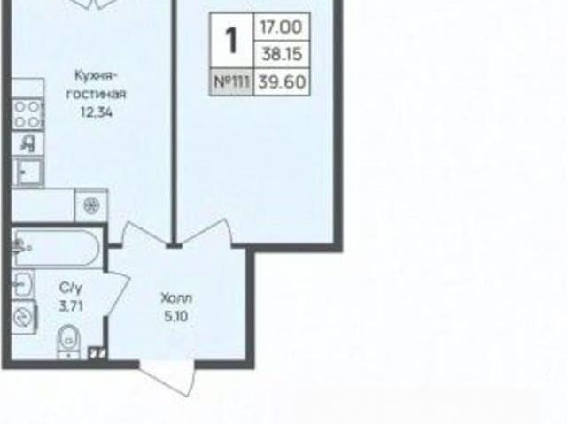Квартира продажа в Новое Девяткино, Ленинградская область
