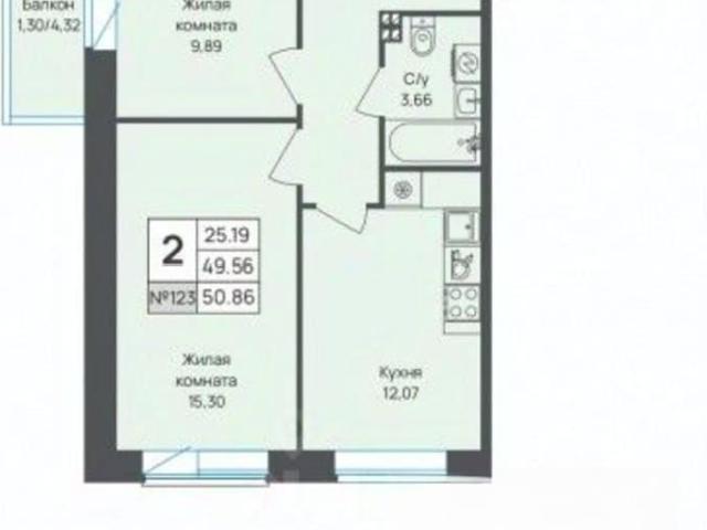 Квартира продажа в Новое Девяткино, Ленинградская область