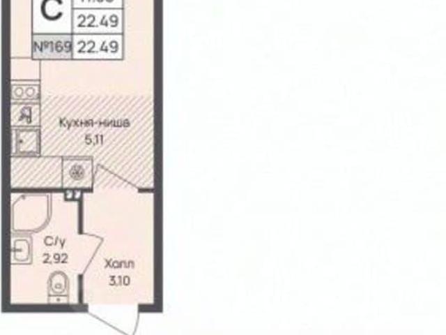 Квартира продажа в Новое Девяткино, Ленинградская область