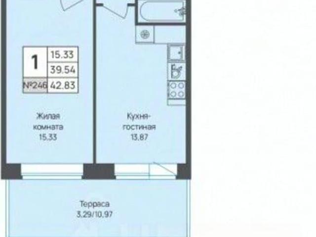 Квартира продажа в Новое Девяткино, Ленинградская область