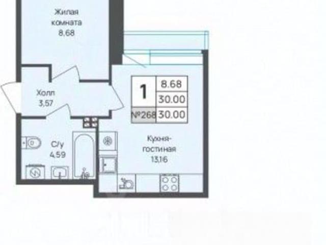 Квартира продажа в Новое Девяткино, Ленинградская область