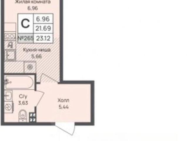 Квартира продажа в Новое Девяткино, Ленинградская область