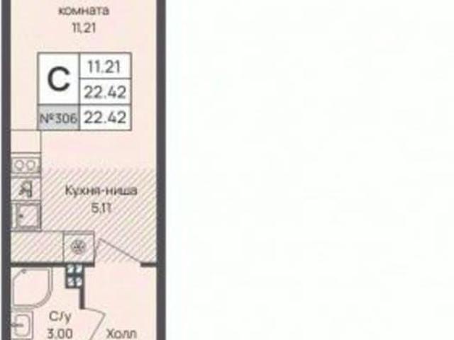Квартира продажа в Новое Девяткино, Ленинградская область