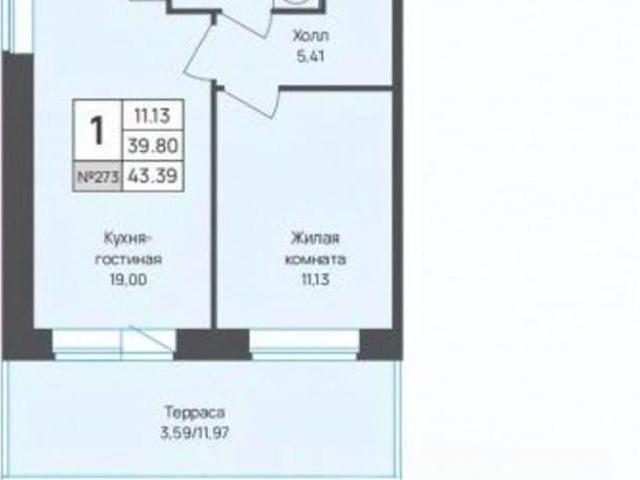 Квартира продажа в Новое Девяткино, Ленинградская область