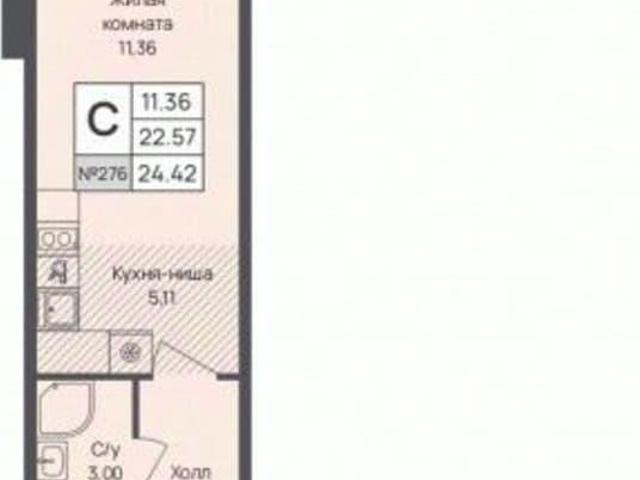 Квартира продажа в Новое Девяткино, Ленинградская область