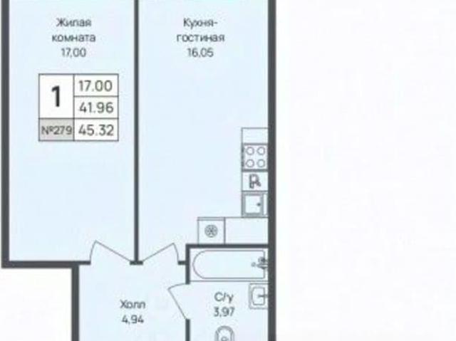 Квартира продажа в Новое Девяткино, Ленинградская область
