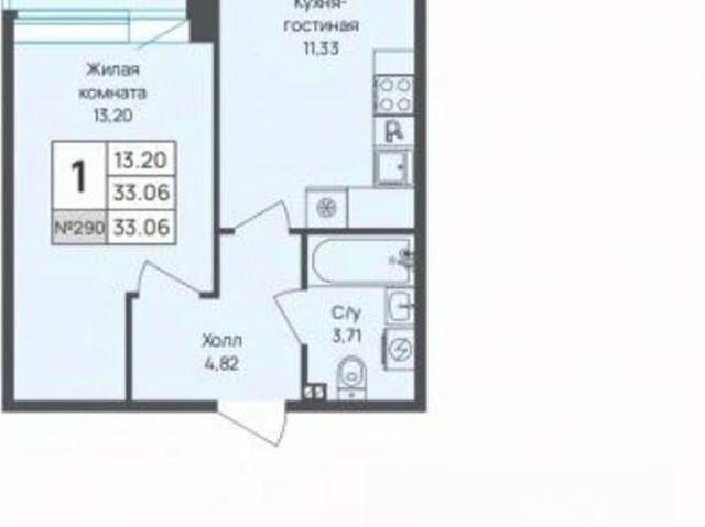 Квартира продажа в Новое Девяткино, Ленинградская область