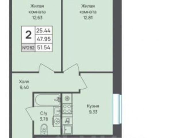 Квартира продажа в Новое Девяткино, Ленинградская область
