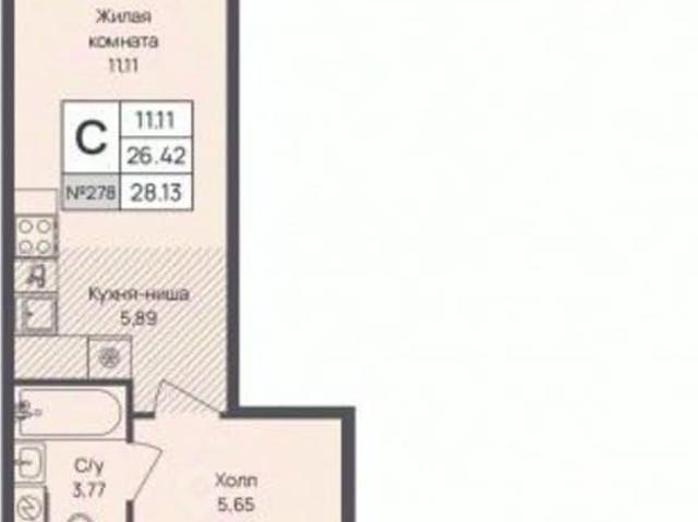Квартира продажа в Новое Девяткино, Ленинградская область